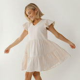 Helen Dress, White