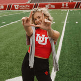 Utah High Neck Tank, Red U of U