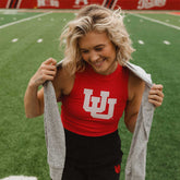 Utah High Neck Tank, Red U of U