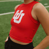 Utah High Neck Tank, Red U of U