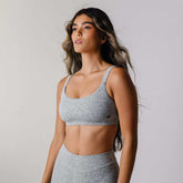 Momentum Bra, Heather Grey