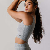 Heather Grey Focus Tank