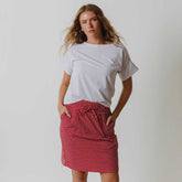 Utah Away Skirt, Red Gingham