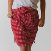 Utah Away Skirt, Red Gingham