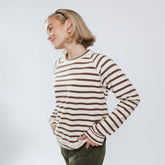 Nantucket Striped Crew, Coffee