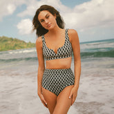 Deep V Bikini Top, Kona