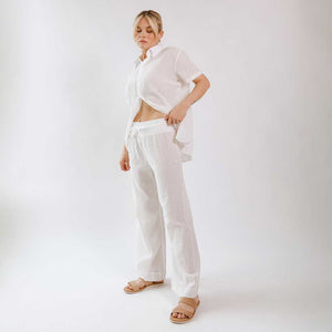 Cabana Pants, White