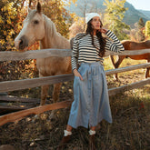 Navy Stripe Sweater