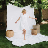 Tea Party Dress, White