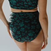 Sea Petal Ruched High-Waisted Bottoms