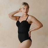 The Duchess One-Piece, Black