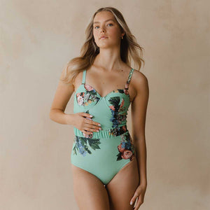The Duchess One-Piece, Rose Mint