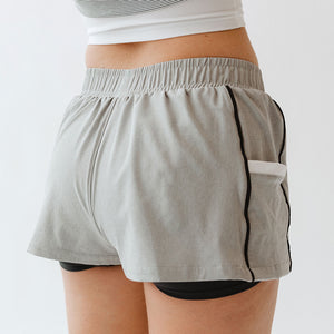 Whistler Shorts, Heather Grey