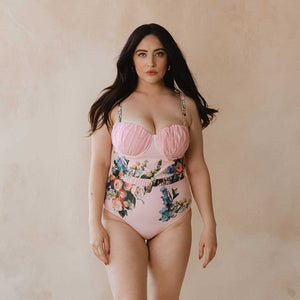 The Duchess One-Piece, Rose Pink