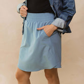 Club Skirt, Dusk Blue