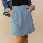 Club Skirt, Dusk Blue