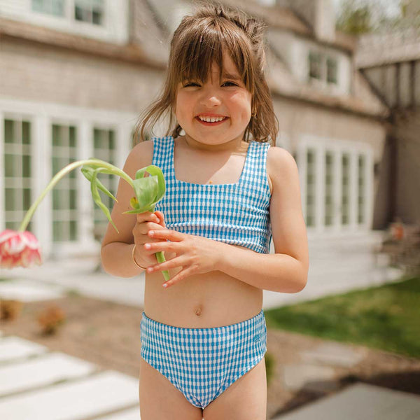 Mini Olivia Two-Piece Set, Bluebell - Albion Fit