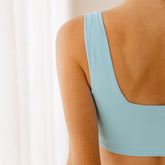 Sky Blue Olivia Swim Crop