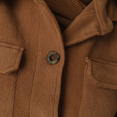 Alpine Fleece Trench, Toffee