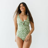 Sage Ivy Top Knot One-Piece