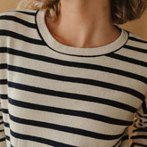 Navy Stripe Sweater