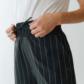 Audrey Trouser, Navy Pinstripe