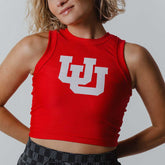 Utah High Neck Tank, Red U of U