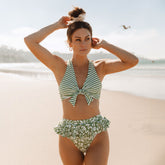 Sage Ivy Peplum Bikini Bottoms