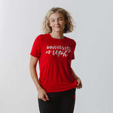 Utah Boyfriend Tee, Red University