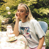 Disney Alice Tea Party Perfect Tee, Blue