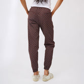 Brown/Blue Polka Dot Jetsetters