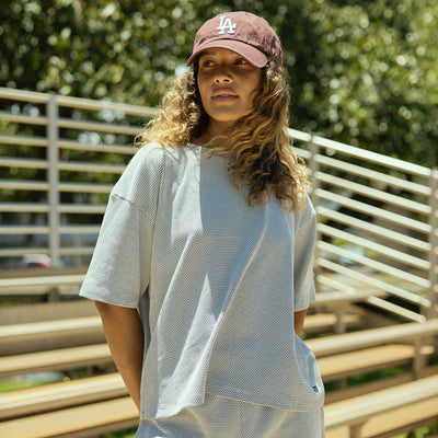 Perfect Oversized Honeycomb Tee