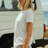 Basic Tee, Bamboo Ivory