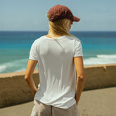 Basic Tee, Bamboo Ivory