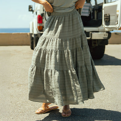 Maxi Skirt, Sage