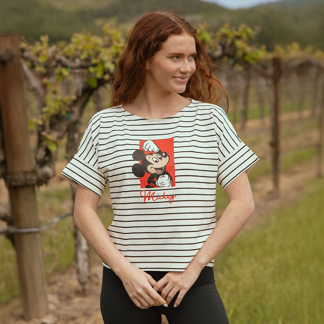 Disney Striped Boss Tee