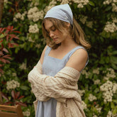 Bandana, Navy Seersucker