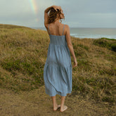 Cabo Midi Dress, Dusk Blue