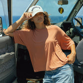 Perfect Oversized Bamboo Tee, Marmalade