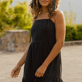 Cabo Midi Dress, Black