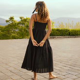 Cabo Midi Dress, Black