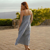 Cabo Midi Dress, Dusk Blue