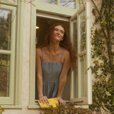 Cabo Midi Dress, Dusk Blue