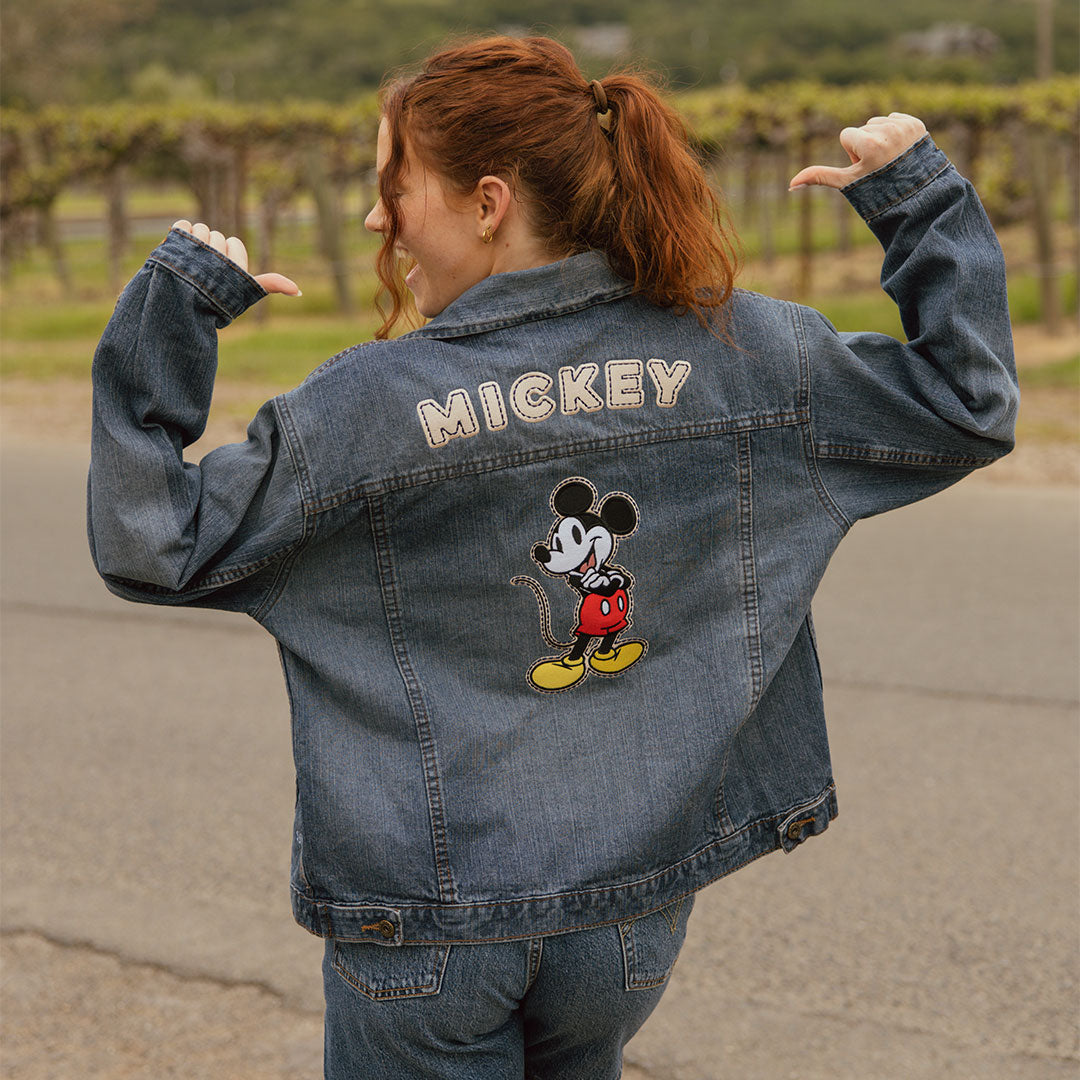 big denim jacket スクルージ デニムジャケット Disney Disney Denim Jacket - Albion Fit