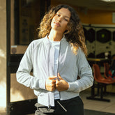 Honeycomb Bomber Jacket