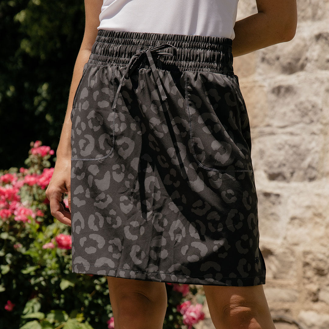 The Away Skirt, Leopard