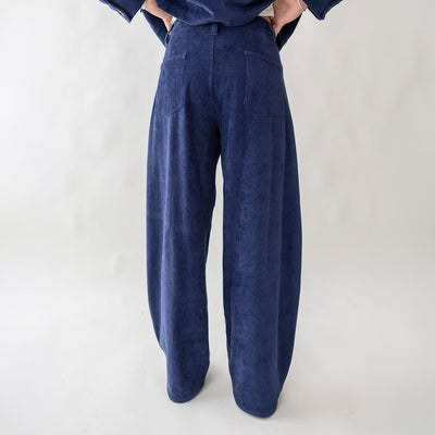 High Rise Barrel Pants, Corduroy