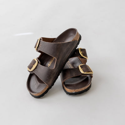 Birkenstock Arizona Big Buckle Oiled Leather-Habana