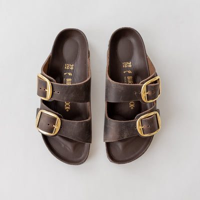 Birkenstock Arizona Big Buckle Oiled Leather-Habana