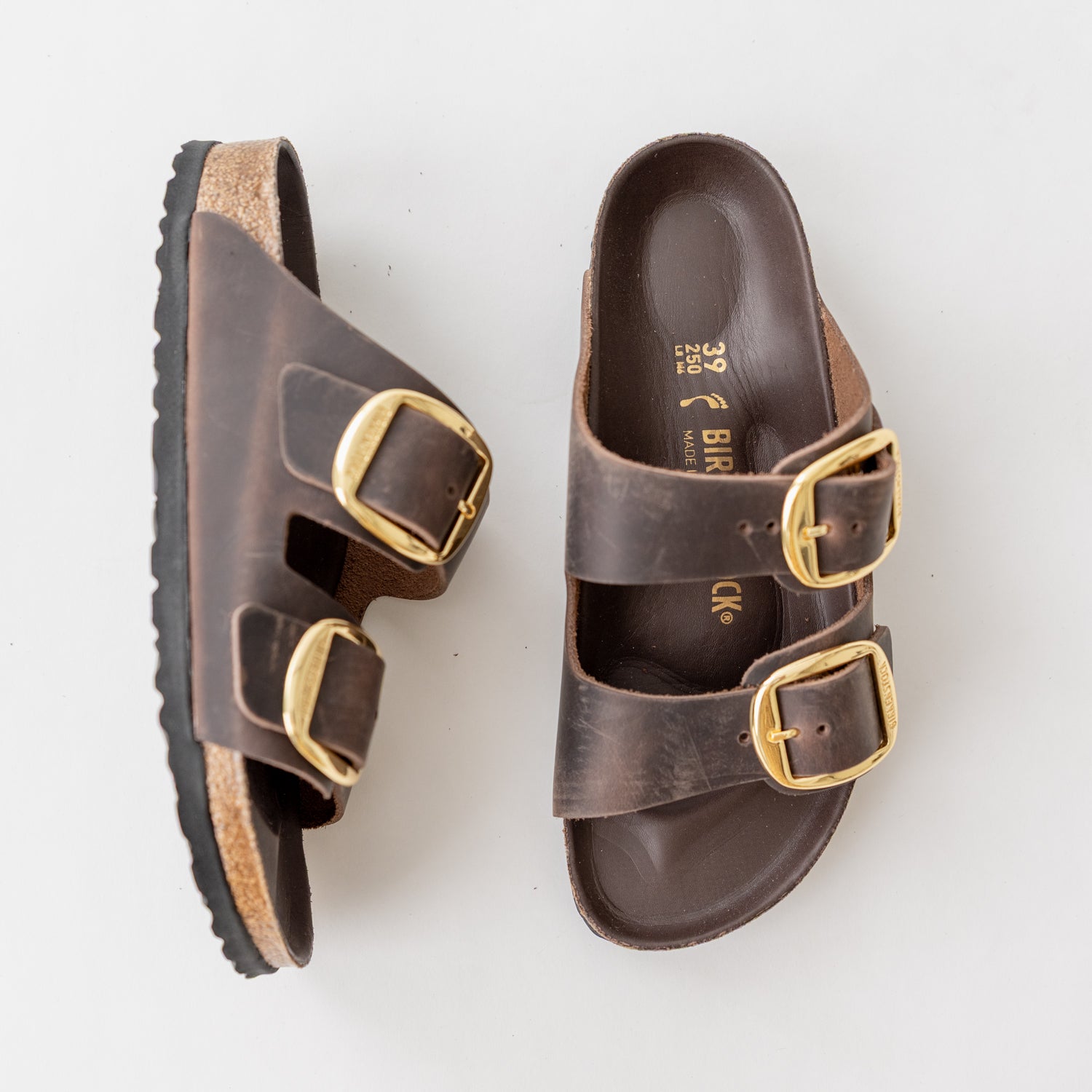 Birkenstock Arizona Big Buckle Oiled Leather-Habana - Albion Fit